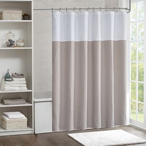Madison Park Carson Jacquard Shower Curtain