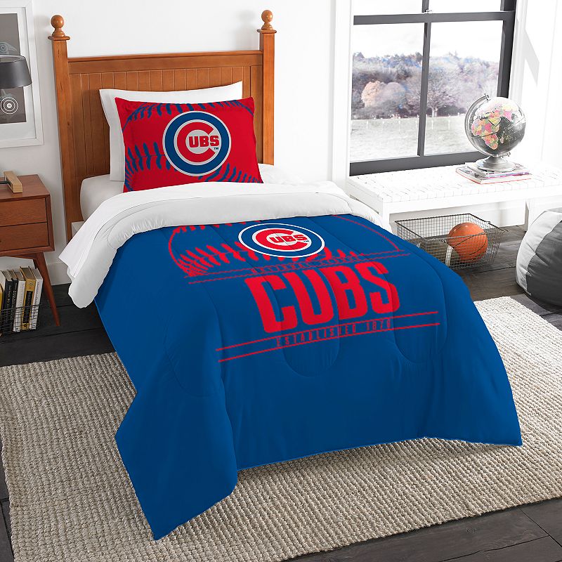Chicago Cubs Grand Slam Twin Comforter Set by Northwest, Multicolor
