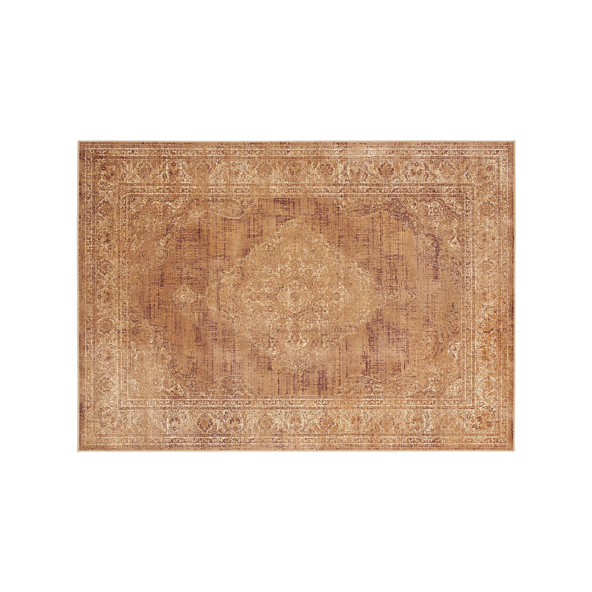 Safavieh Vintage Persian Medallion Framed Rug, Brown