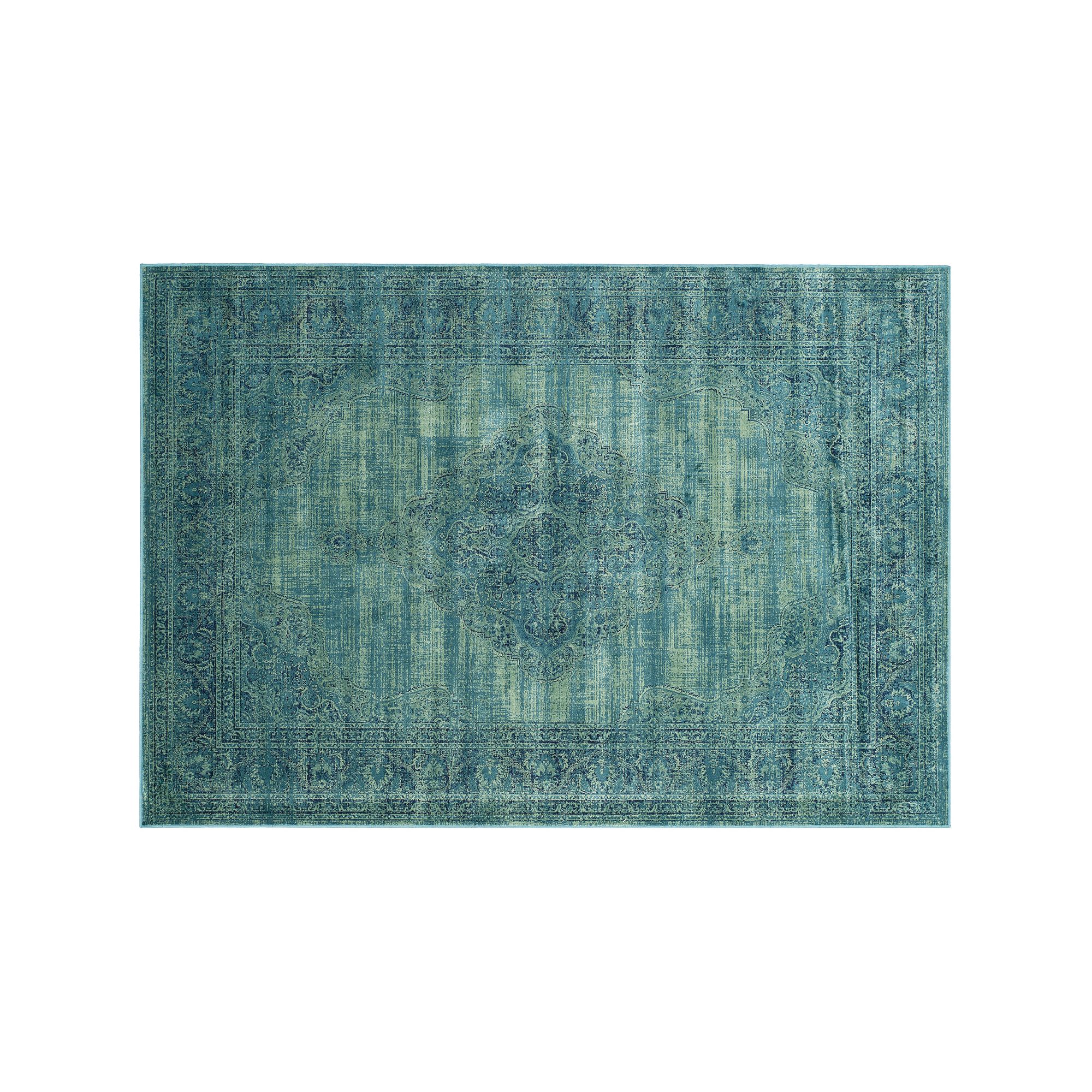 Safavieh Vintage Persian Medallion Framed Rug, Turquoise