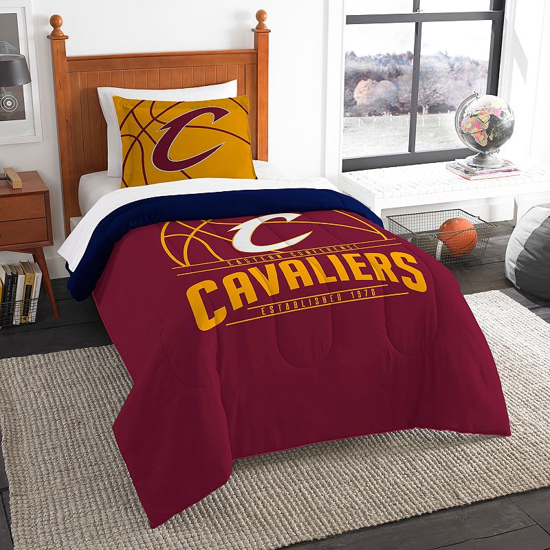 Cleveland Cavaliers Reverse Slam Twin Comforter Set by Northwest, Multicolo