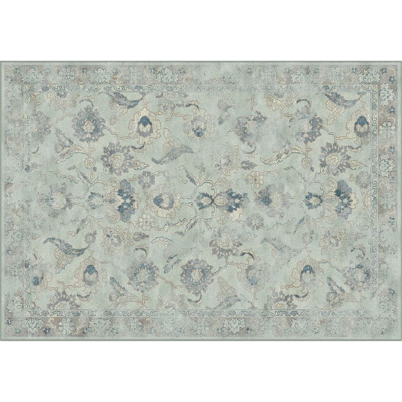 Safavieh Vintage Stone Framed Floral Rug, Blue, 8X11 Ft