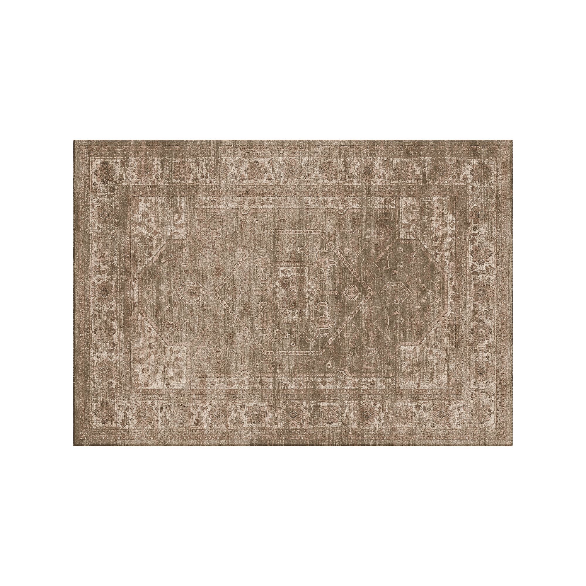 Safavieh Vintage Rosette Framed Rug, Mouse