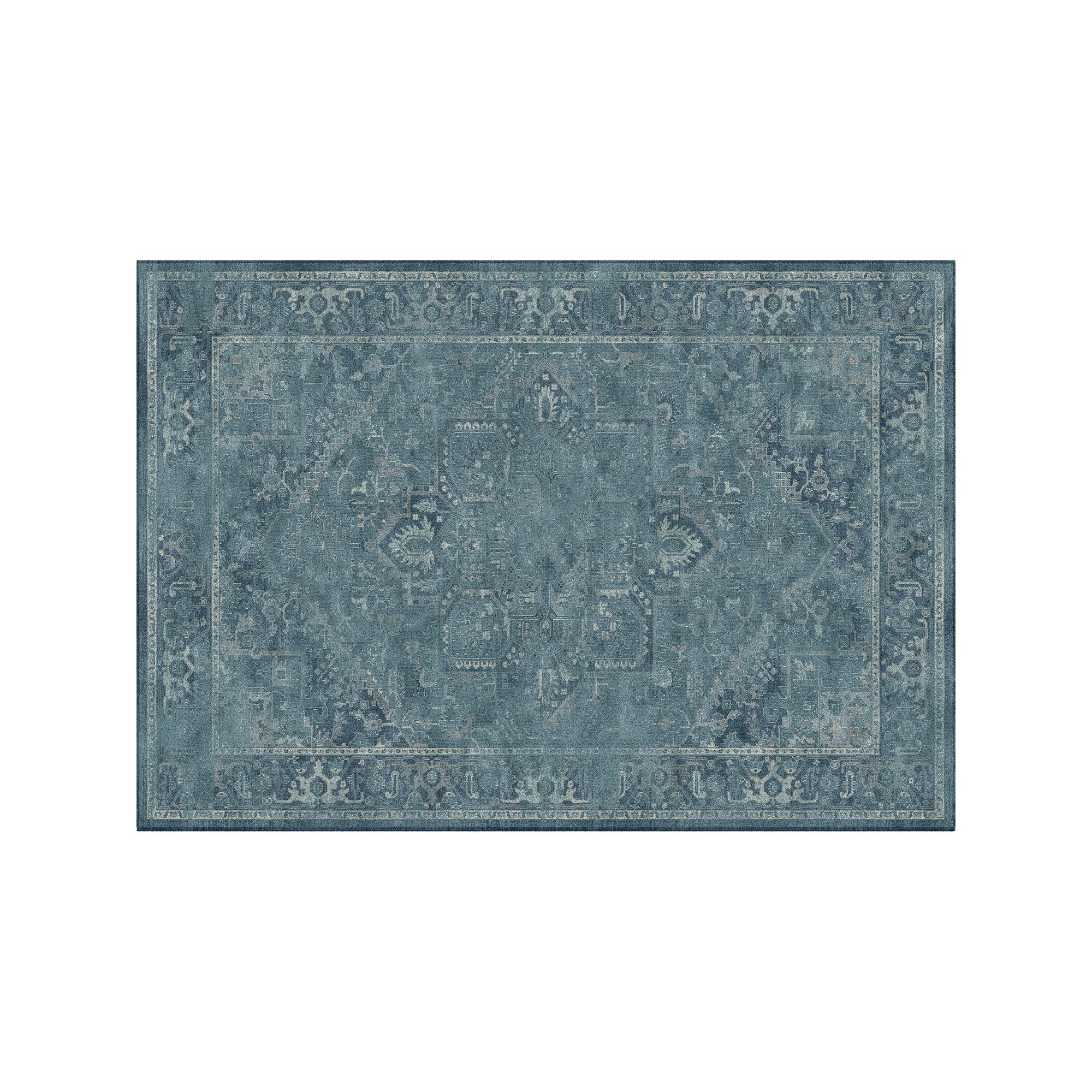 Safavieh Vintage Aziz Framed Floral Rug, Blue