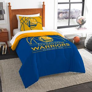 Golden State Warriors Reverse Slam Twin Comforter Set by Northwest