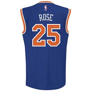Men's adidas New York Knicks Derrick Rose NBA Replica Jersey