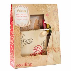 Disney Princess Belle Create Your Own Flower Press Book Kit by Seedling