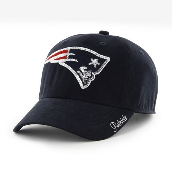 New England Patriots NFL 47 Brand Fulton Captain Flat Strapback Hat Ca –  East American Sports LLC