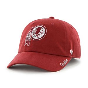 Women's '47 Brand Washington Redskins Sparkle Adjustable Cap