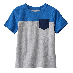 Baby Boy Jumping Beans® Slubbed Colorblock Tee