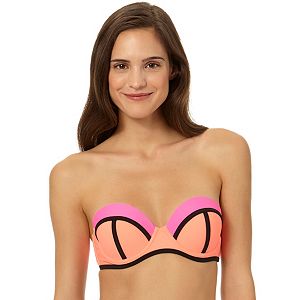 In Mocean Beach Riot Colorblock Bikini Top