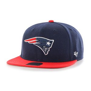 Youth '47 Brand New England Patriots Lil' Shot Adjustable Cap