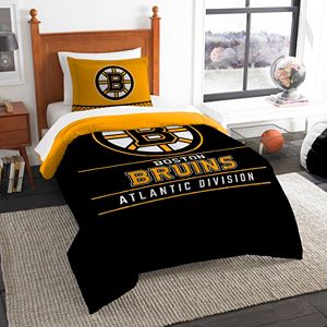 Boston Bruins Draft Twin Comforter Set by Northwest