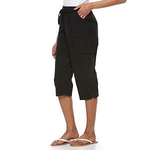 Petite Gloria Vanderbilt Tatiana Cargo Capris