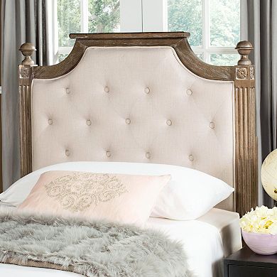 Safavieh Rustic Wood Tufted Headboard