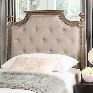 Safavieh Rustic Wood Tufted Headboard