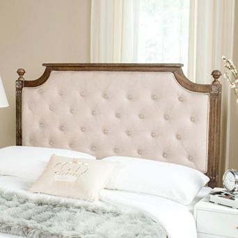 Safavieh Rustic Wood Tufted Headboard