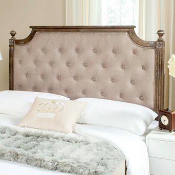Safavieh Rustic Wood Tufted Headboard