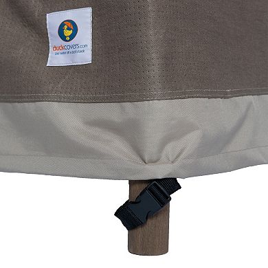 Duck Covers Elegant 96-in. Rectangle & Oval Patio Table & Chairs Cover