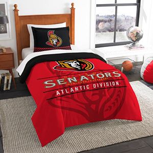 Ottawa Senators Draft Twin Comforter Set by Northwest