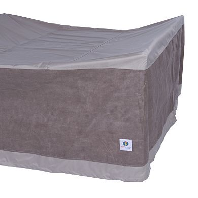 Duck Covers Elegant 76-in. Square Patio Table & Chairs Cover