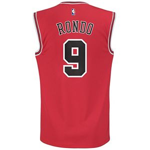 Men's adidas Chicago Bulls Rajon Rondo NBA Replica Jersey