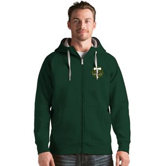 Men's Antigua Portland Timbers Victory Full-Zip Hoodie