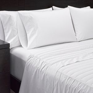 Sharper Image 2-piece 370 Thread Count Down Filled Sheet Set