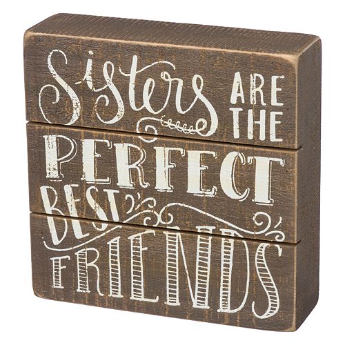 Sisters Box Sign Art