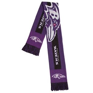 Adult Forever Collectibles Baltimore Ravens Big Logo Scarf