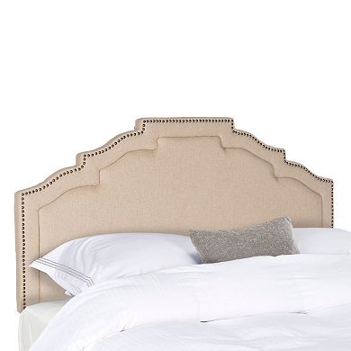Safavieh Alexia Brass-Finish Nailhead Headboard