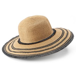 SONOMA Goods for Life™ Straw Frayed Floppy Hat