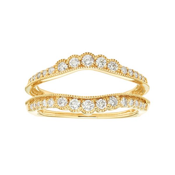 Gold wedding deals ring enhancers