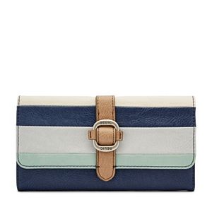 Relic Taylor Colorblock Flap Checkbook Wallet