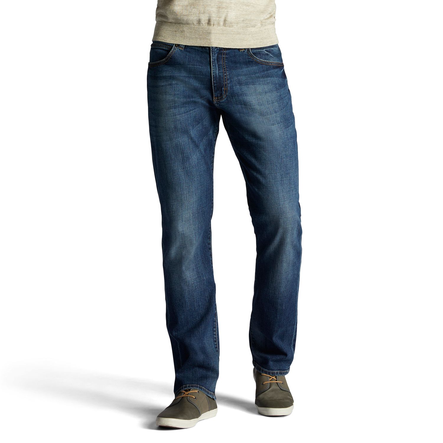 mens straight leg tapered jeans