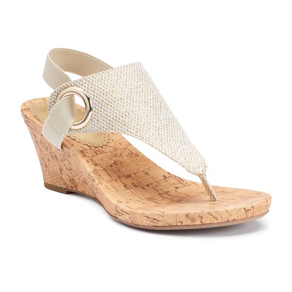 Kohls womens wedge sales sandals