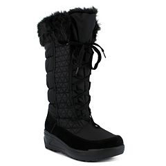 womens waterproof snow boots at kohl's