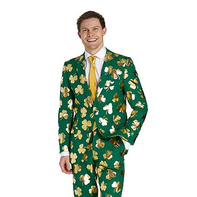 Men's OppoSuits Slim-Fit Novelty Suit & Tie Set