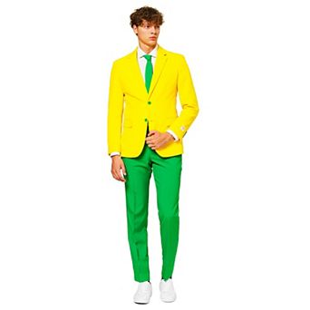 Men's OppoSuits Slim-Fit Novelty Suit & Tie Set