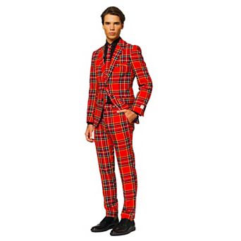 Men's OppoSuits Slim-Fit Novelty Suit & Tie Set
