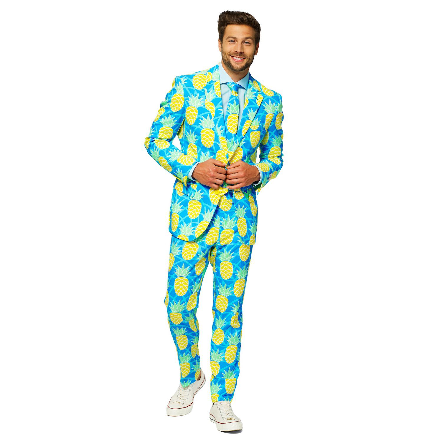 kohls blue suit