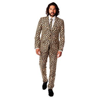Men's OppoSuits Slim-Fit Novelty Suit & Tie Set