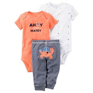 Baby Boy Carter's 3-pc. Nautical Bodysuits & Pants Set