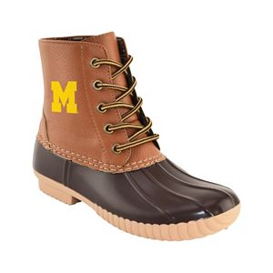 Women's Primus Michigan Wolverines Duck Boots