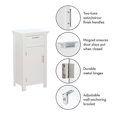 RiverRidge Home Somerset One Door Storage Floor Cabinet