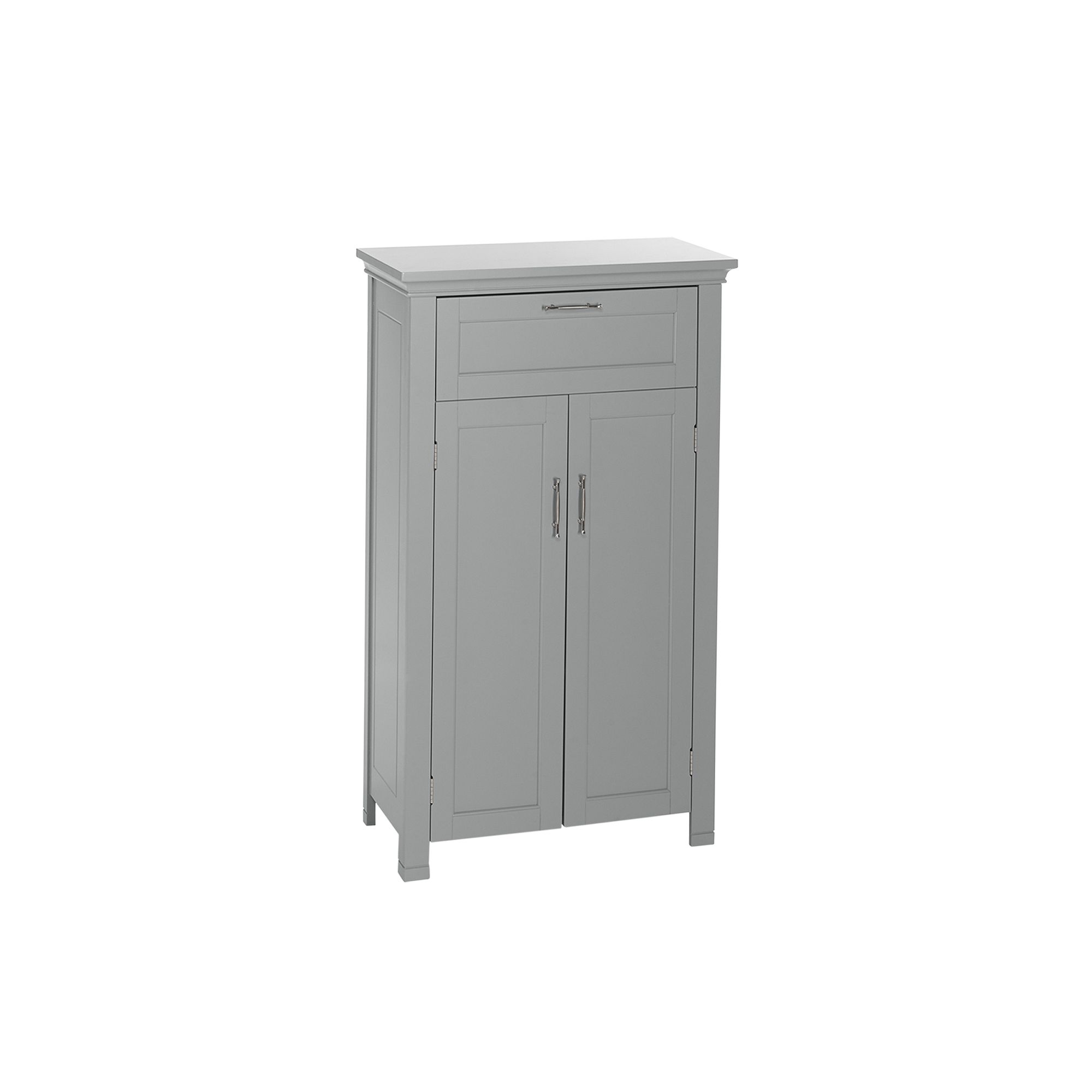 RiverRidge Home Somerset Two Door Storage Floor Cabinet, Gray