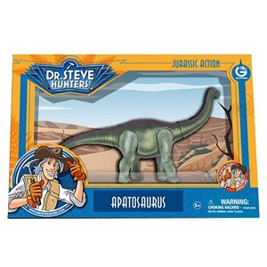 Geoworld Dr. Steve Hunters Medium Jurassic Action Apatosaurus Dinosaur