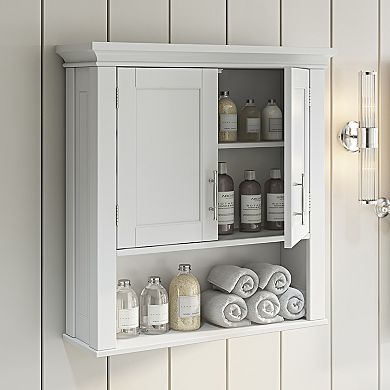 RiverRidge Home Somerset Storage Wall Cabinet 