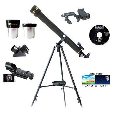 Galileo SmartScope 700mm x 60mm Astro-Terrestrial Telescope with Smartphone Adapter