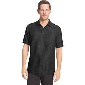 Men's Van Heusen Classic-Fit Grid Button-Down Shirt